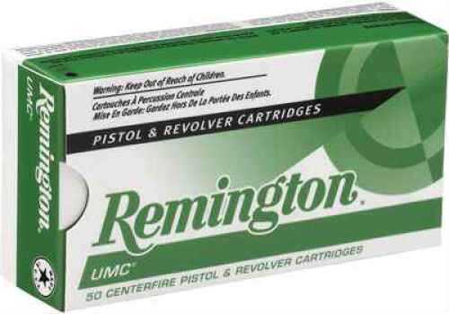 Remington UMC Subsonic 9mm Luger 147 gr Full Metal Jacket (FMJ) Ammo 50 Round Box